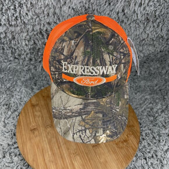 Ford Expressway Trucker Snapback Hat Cap Realtree Camo - Picture 5 of 9